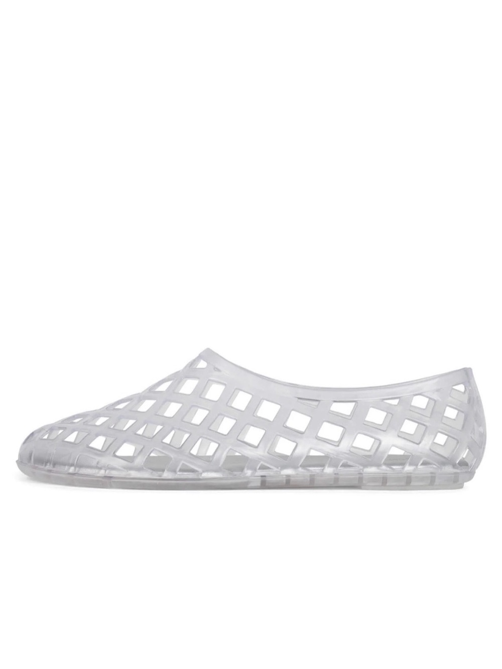 JEFFREY CAMPBELL Jellz Clear Jelly Ballet Flats Size 9 - Picture 2 of 7